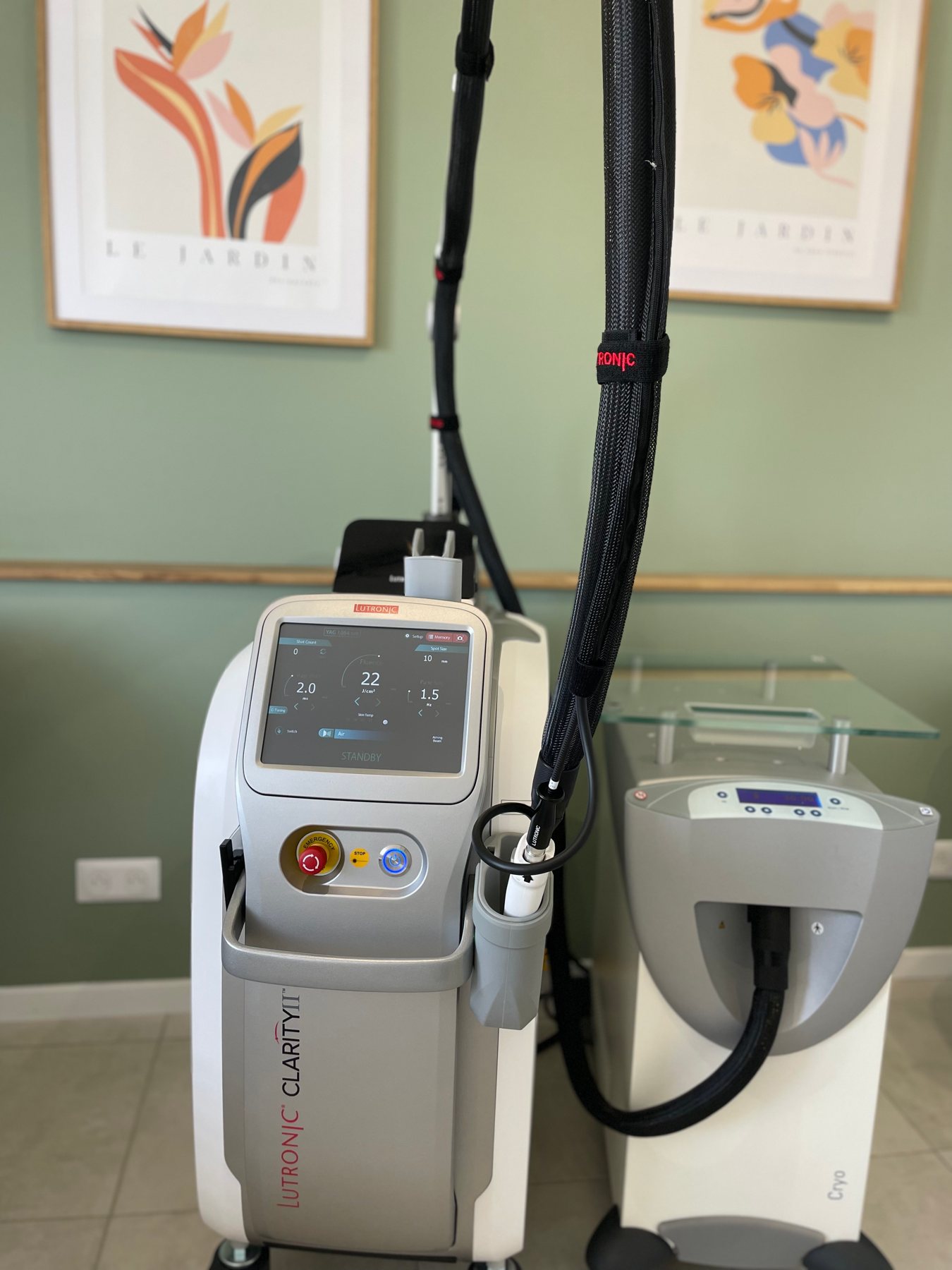 Le laser Clarity II du cabinet
